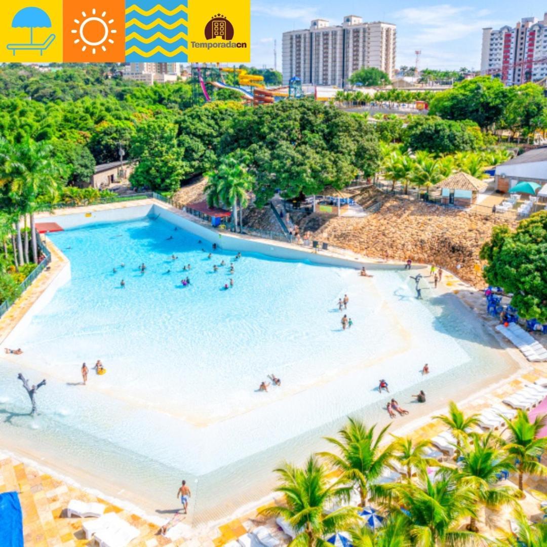 Piazza Com Acesso Ao Acqua Park - Gustavo Apart otel Caldas Novas Dış mekan fotoğraf