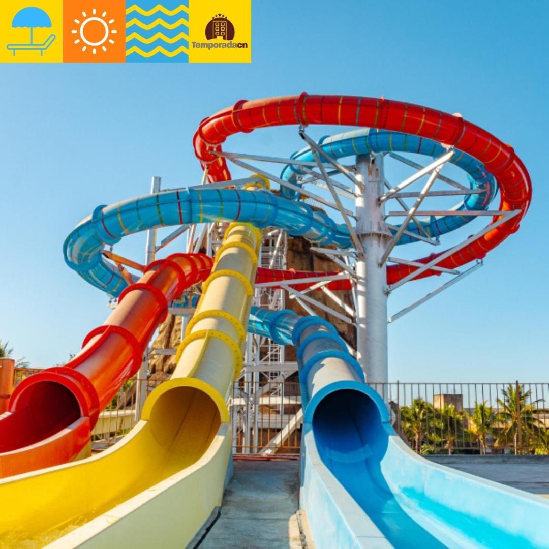 Piazza Com Acesso Ao Acqua Park - Gustavo Apart otel Caldas Novas Dış mekan fotoğraf