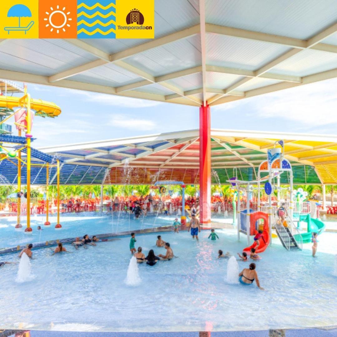 Piazza Com Acesso Ao Acqua Park - Gustavo Apart otel Caldas Novas Dış mekan fotoğraf